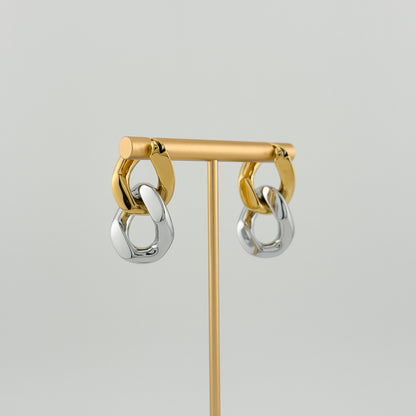Golden & Silver Earrings