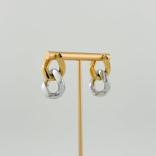 Golden & Silver Earrings