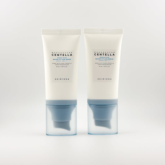 MADAGASCAR CENTELLA HYALU-CICA WATER-FIT SUN SERUM TWIN PACK - SKIN1004