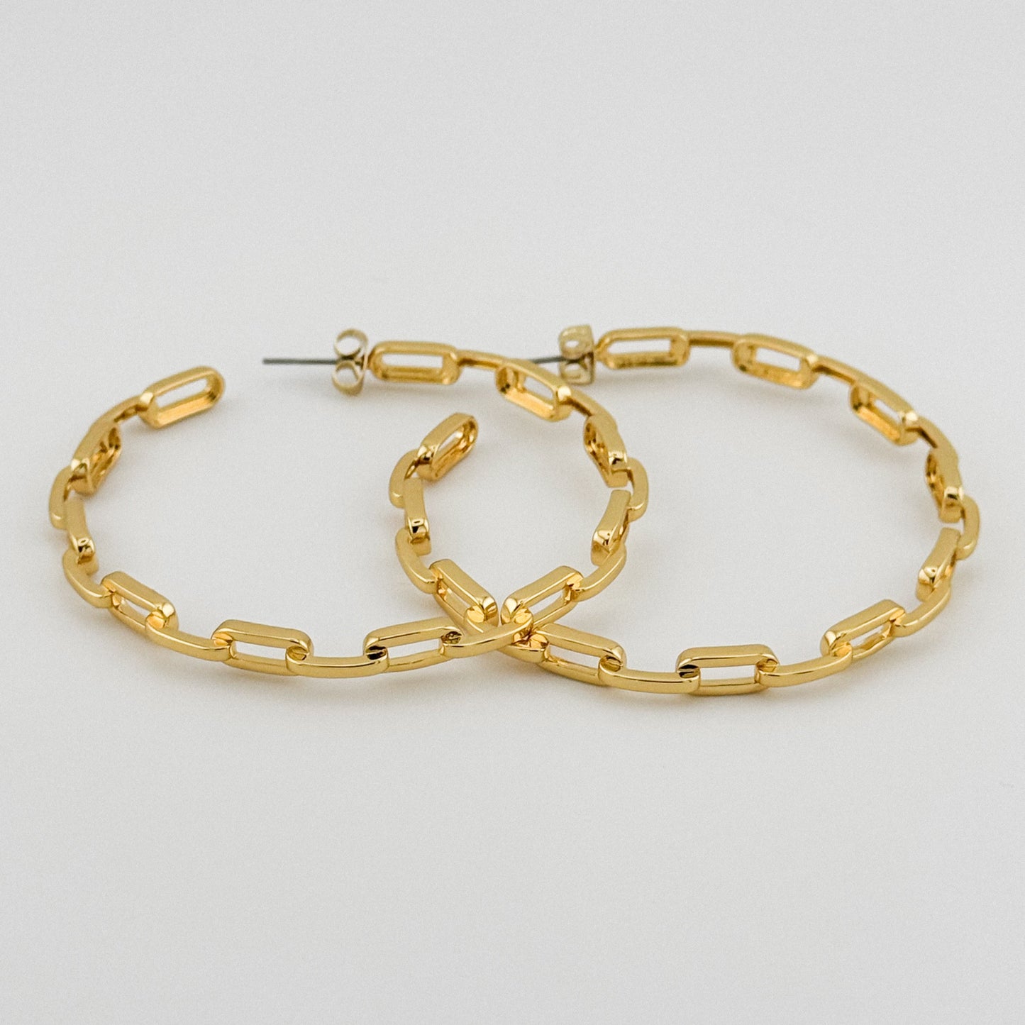 Geo Gold Earrings