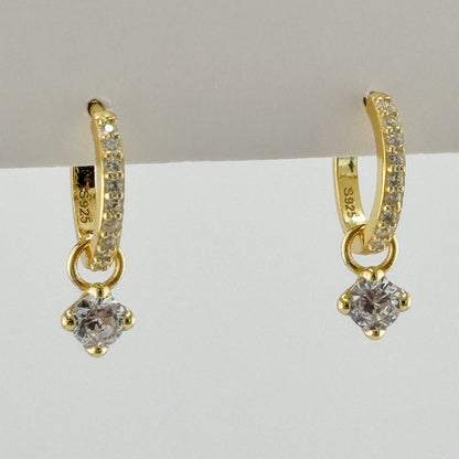Golden Starlight Earrings