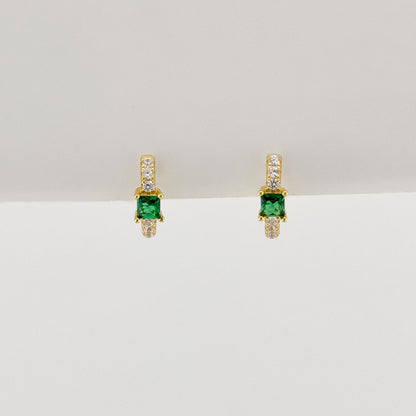 Gleam Emerald Earrings