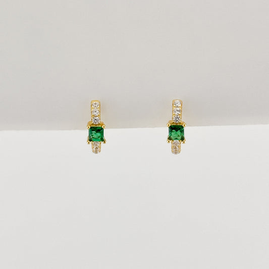 Gleam Emerald Earrings