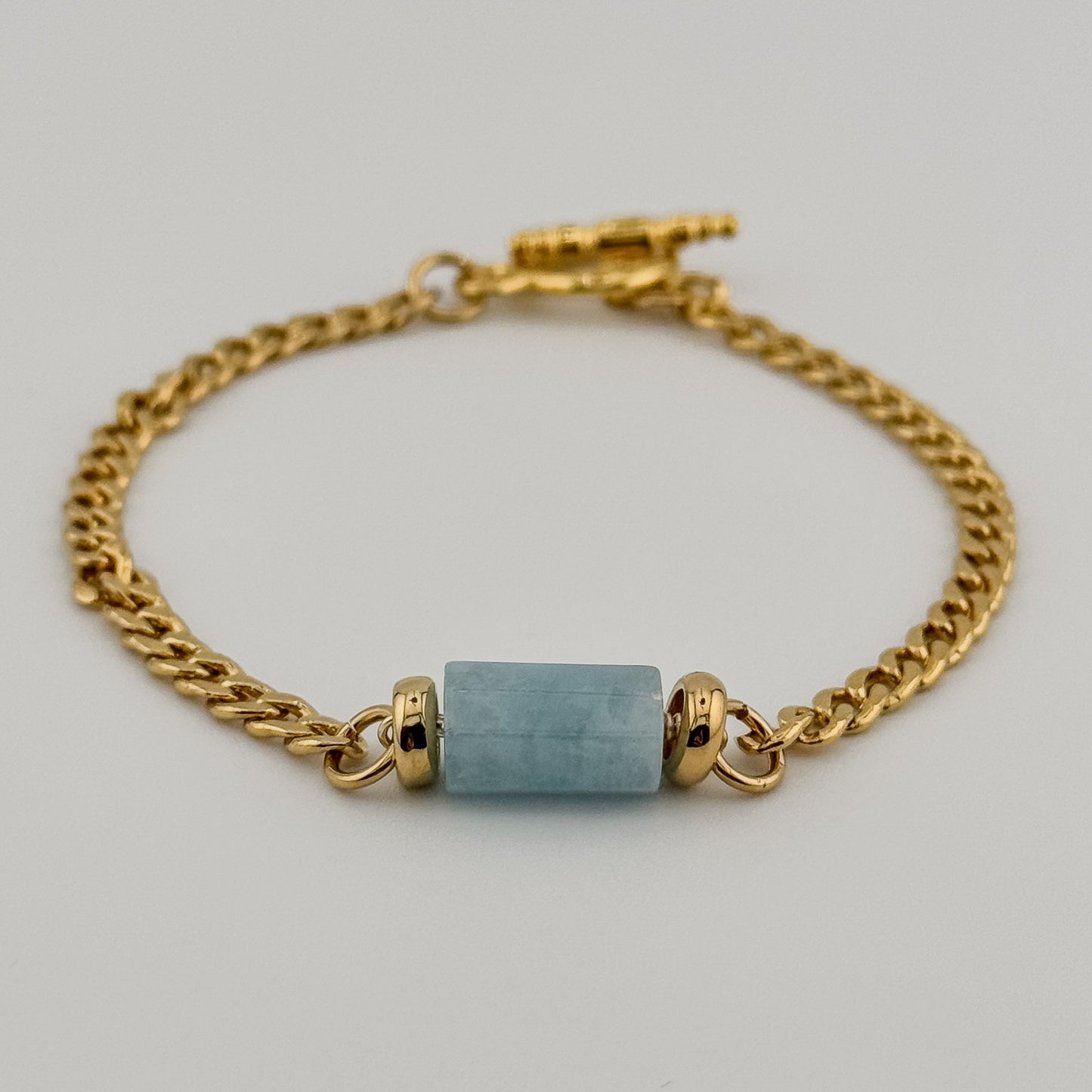 Aquamarine Glow Bracelet